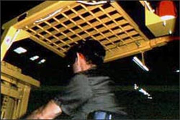 Safety Guards High lift rider trucks must be fitted with an overhead guard.