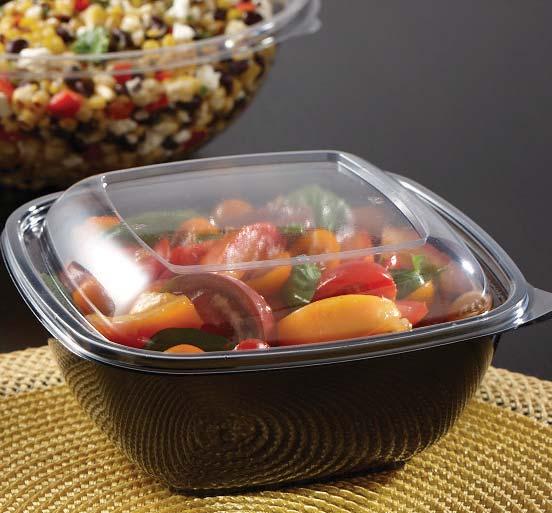 Choose from single-serve to family sized square bowls in our Cold