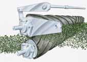 The rolls crimp and crack stems evenly along the entire length of the plant, so you get fast drydown yet retain protein-rich leaves. Adjusting roll pressure is easy. No tools are required.