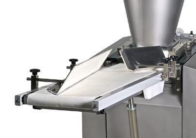 cylinder and piston Stainless steel hopper for 90 kg dough Stainless steel covers