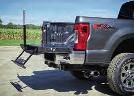 MyKey Pickup box and cargo area lamps Stationary elevated idle control (SEIC) 2 SYNC (XLT, LARIAT) Transmission TorqShift Heavy-Duty 6-speed SelectShift automatic AVAILABLE PACKAGES 4