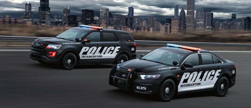 SERVE JUSTICE SWIFTLY AND SURE-FOOTEDLY The trusted all-wheel-drive, 365-hp EcoBoost V6 2 Ford Police Interceptors have been judged quickest and fastest, 3 yet again.