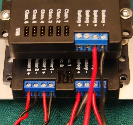 Make sure that the red wire is attached to the positive + terminal and the
