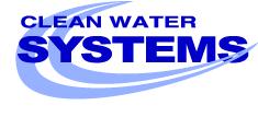 Clean Water Made Easy www.cleanwaterstore.com 5900-BT Sediment Backwash Filter Installation & Maintenance Guide Thank you for purchasing a Clean Water System!
