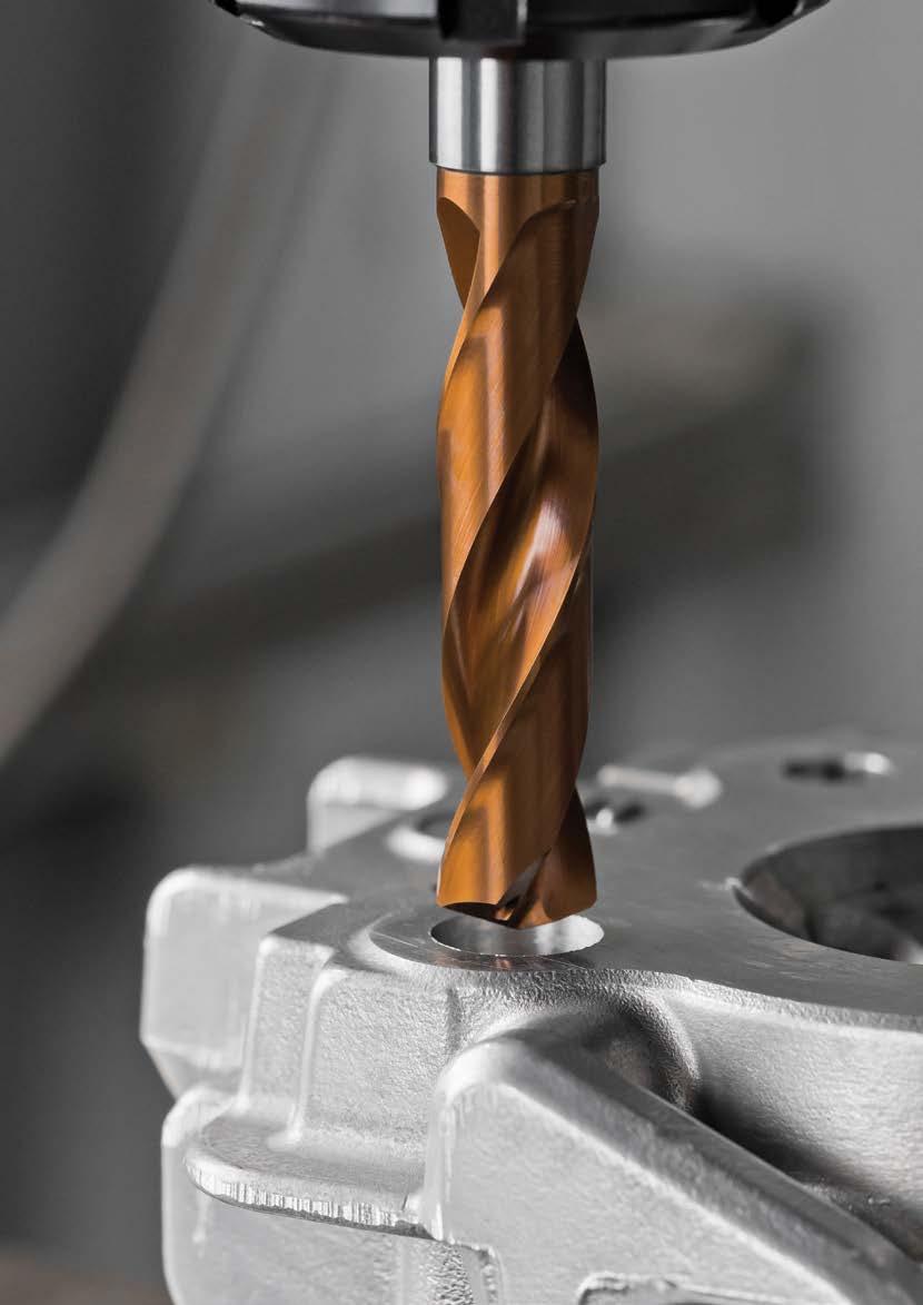 Drills Carbide When productivity matters - 3xd 1 to 12xd 1 hole depths - With & without internal