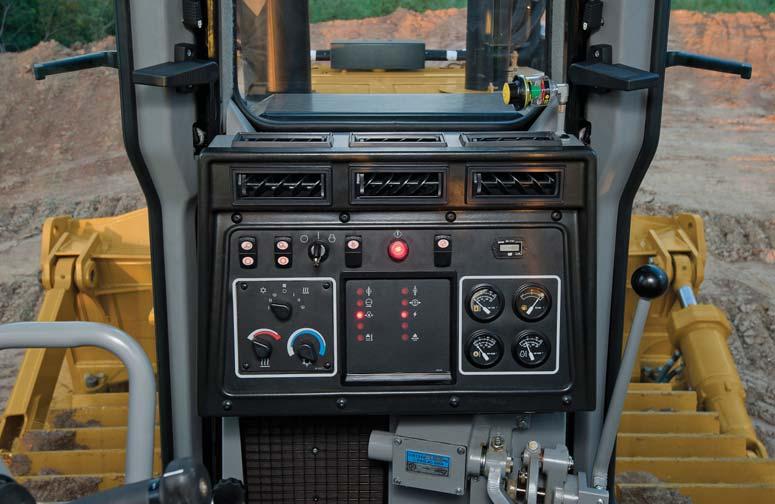 Serviceability Stay up and running Cat machines are designed with serviceability in mind.