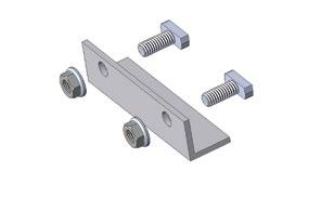 S 8 Power Rail Splice Plates The Power Rail Splice Plates are made from High Strength Aluminum.
