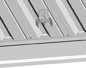 Corrugated/IBR Roof Mounts The MB provides a mounting bridge over the peak of a metal corrugated or IBR roof keeping the penetration above the water diverting valleys.