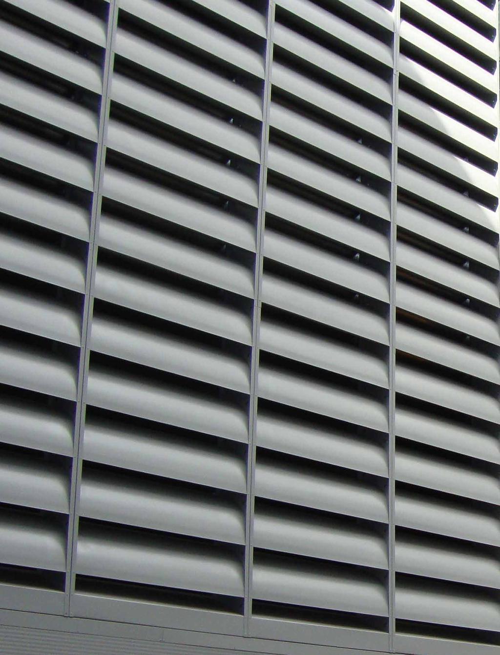Form & Function Together Our acoustic louvred screens result in a high performance