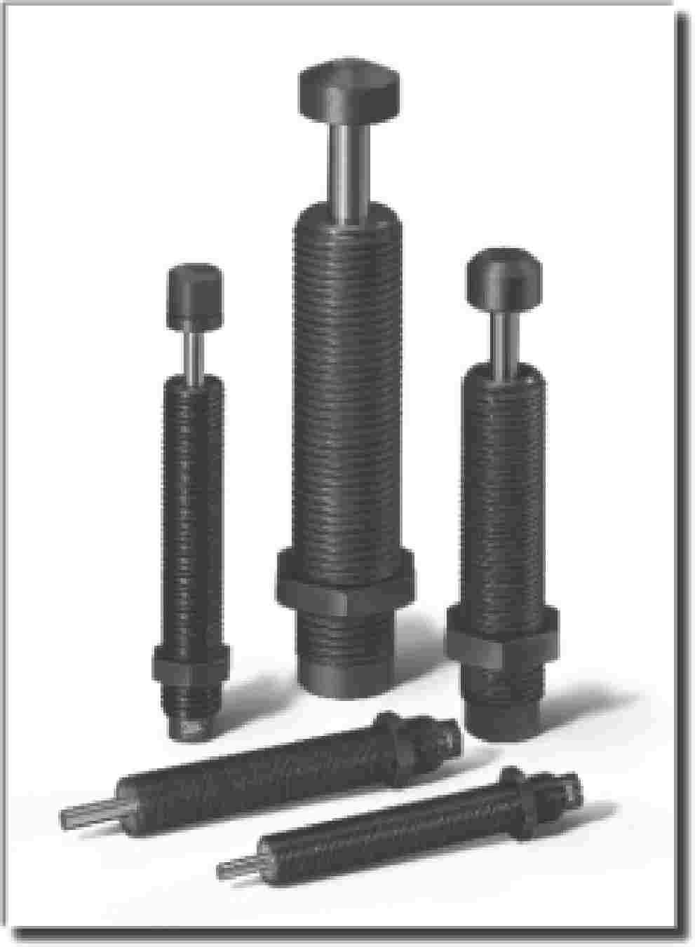 Ultra-High Energy Absorption SC 5 to SC 650 Heavyweight Shock Absorbers Featuring New SC 5, 75 & 190 Models Features.