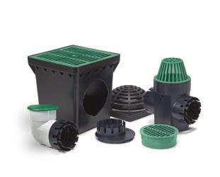 Spray Heads Drainage Products Water Saving Tips Installing a well-designed drainage system will result in the collection and capture of rain, runoff water and standing water from the site.