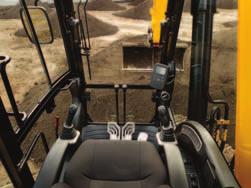 A comfortable favourite We ve designed the JCB JS210 to be comfortable, ergonomic, simple and