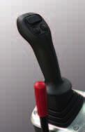 Choose between short stroke or long stroke hand control levers for operator choice and comfort.