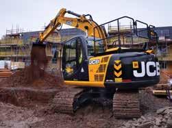 UNEARTHED: KEY FACT A JCB JS5/0/45 has cushioned boom and dipper ends to prevent shock loadings, protect your machine and increase operator comfort.