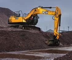4 JCB s innovative hydraulic regeneration system means oil is recycled across the cylinders for