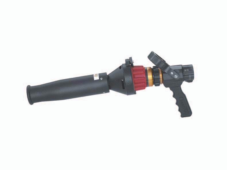 Crestar nozzles Ideal for use with all types of foam Constructed of stainless steel for extended life
