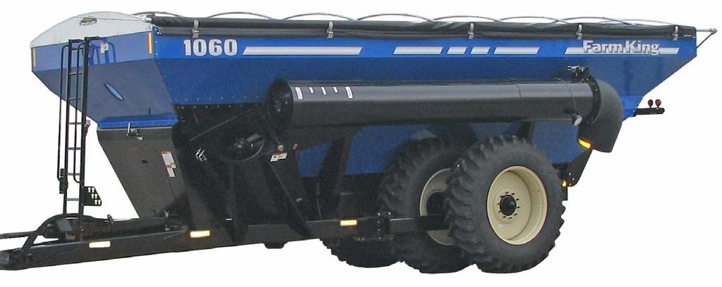 Introduction - 060 and 360 Grain Cart EQUIPMENT IDENTIFICATION Component Location TARP (OPTIONAL) LADDER SIGHT GLASS