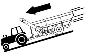 Maintenance - 060 and 360 Grain Cart TANDEM AXLE Figure 4 Wheel Lug Nut Torque Check the torque on wheel lug nuts daily. Tighten lug nuts to 40 ft-lb torque. Inner Tire Access Empty the gain cart.