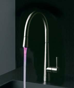 Just The Just tap uses the latest in new design technology, incorporating LED