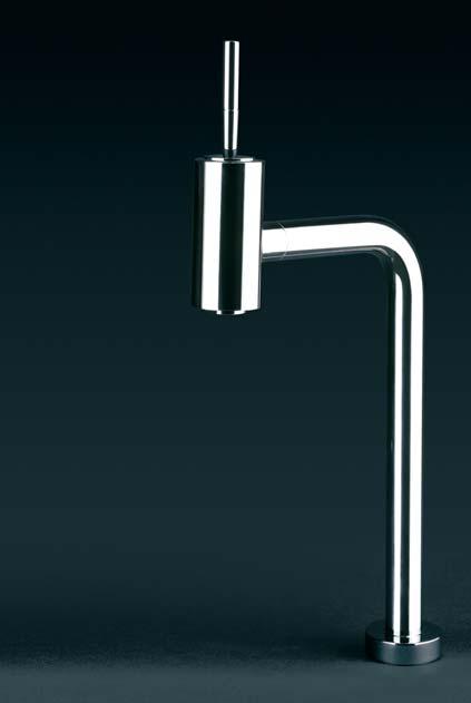 Ref. 13181 Oxygen swivel spout with side lever Chrome 191