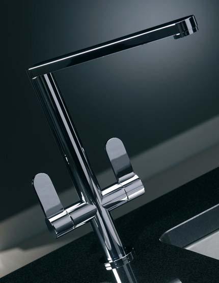 models have the latest top swivel spouts with a choice of single or