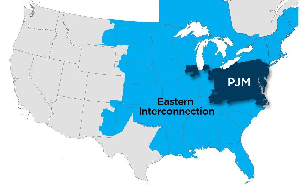 PJM as Part of the Eastern Interconnection Key Statistics