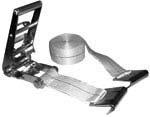 Clam Pack Center Lock Buckle Straps 51400 (1) 1 x 15 Ratchet Strap 500 lbs. Bulk 01215 (1) 2 x 15 Cam Buckle Strap 1200 lbs.