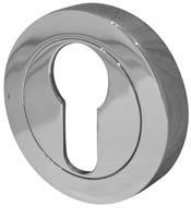 Satin Stainless Steel diameter Concealed bolt fixing Available in 350, 400, 525,