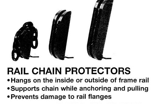 O p t io n a l A c c e s s o rie s *May not be exactly as shown R ail Chain Protect