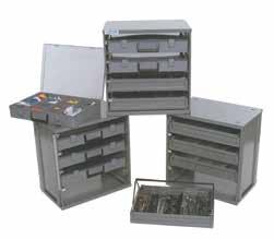 Drawer Modules Express / Savana / Exclusive 9 HEAVY DUTY GLIDES! LATCHED LATCHED 9 99 OPEN OPEN.5 deep drawers come with ABS divided and removable trays perfect for small parts.
