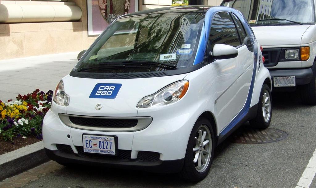 Car Share Can take the place of fleet vehicles Available vehicle for