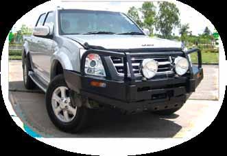Bull Bars Classic Black 3500 Series VEHICLE MAKE & MODEL PART NUMBER FORD Ranger Suits 4x4 & 4x2 2007 on BU19-3500 HOLDEN / ISUZU Rodeo RA Suits 4x4 & 4x2 2002-2005 BU21-3522 Rodeo RA7 Suits 4x4 &