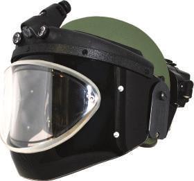 FACIAL PROTECTION Med-Eng s line of four new TAC Visors provides full facial protection against