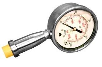 * All the specifications will remains same as that of Heavy Duty Pressure Gauge for MRP Pressure Gauges.