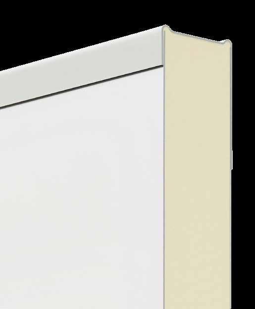 OVERVIEW OF SIDE SLIDING SECTIONAL DOORS Side sliding sectional doors HST The 42-mm-thick, PU-foamed sandwich panels are