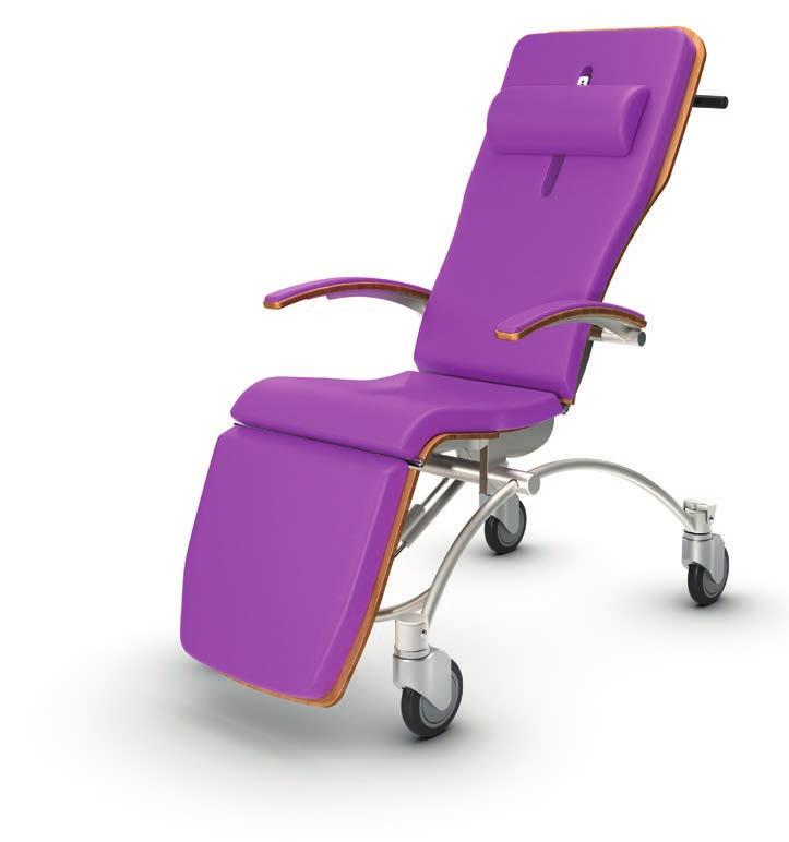 Chair, patient table, transporter and recovery couch The Caddy is the perfect all-rounder in hospitals and practices!