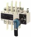 This combination of three interlocked load break switches provides 3+6 or 4+8 poles for bypass applications.