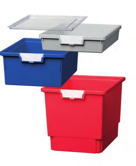 Wood StorSystem Storage 12 1 / 4 SW Standard Width Tote Trays Cabinets incorporate the unique Glide &