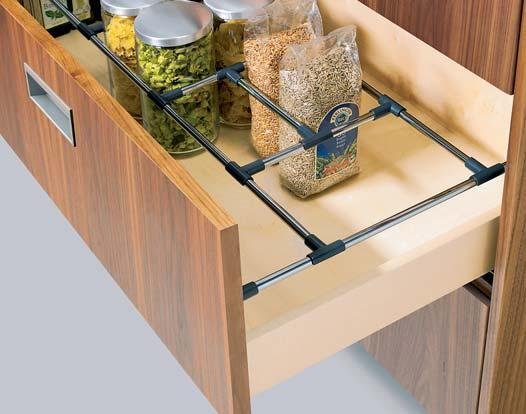 Interwood Full-Extension with Airmatic Full-Extension Runner for Wooden Drawers Interwood opens and closes your pull-outs perfectly, thanks to the integrated Airmatic cushioning.