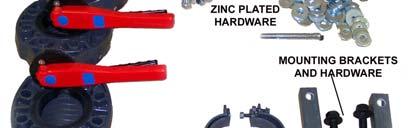 Coupling Assembly (1) Subassembly B2 (32) 6 Zinc plated bolts (1)