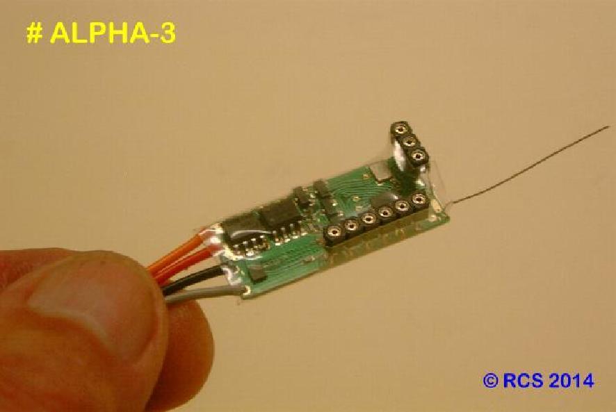 PDF WIRING INSTRUCTIONS ARE HERE: http://www.rcs-rc.com/pages/instructions ALPHA-3-CO Instructions for CENTRE OFF control.