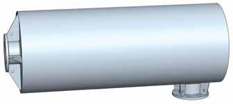 Reactive side entry LINED MUFERS (RSL) ACOUSTIC PERFORMANCE Reactive Lined Mufflers are a combination of a reactive muffler and absorptive muffler in one package.