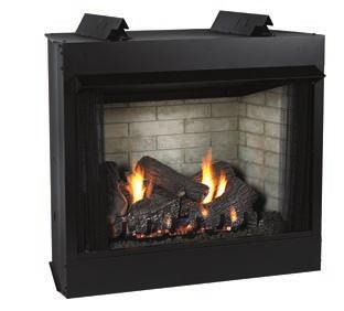 Complete the Premium Firebox with one of four ceramic fiber liners, decorative accessories in three styles and four finishes, a blower and even a lighting kit for use with a switch or dimmer