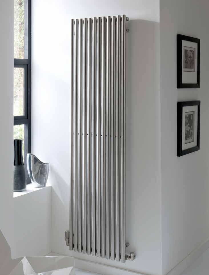 Contemporary Stainless Steel Stainless steel radiators have become increasingly popular over the past few years due to their distinctive contemporary style.