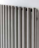 With a finish often compared to chrome and nickel, stainless steel delivers much greater heat output, about 15%-20% more, as it does not suffer from the loss of output which is an inherent result of