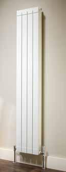 Painted RAL options Our Sectional Aluminium radiators are now available in a selection of the top 25 most popular colours from the RAL range (shades of White, Cream, Grey, Brown, Red & Black); shown