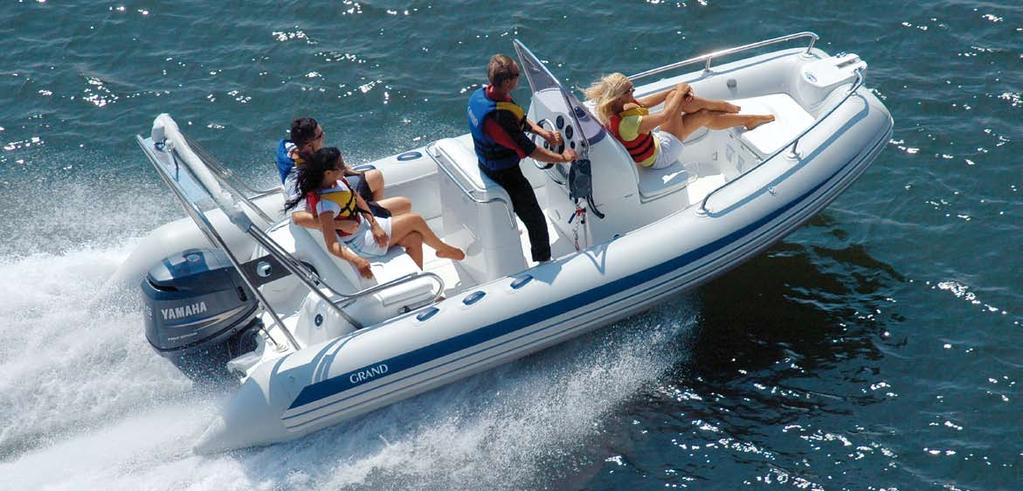 With developed modular design this boat became an ideal solution as a family boat for runabouts, watersports, cottaging and lots more.