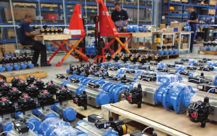 Valve Automation Centre The ERIKS Flow Control Valve Automation Centre in the Netherlands has a state of the art workshop in which well trained technicians mount pneumatic, hydraulic and electric