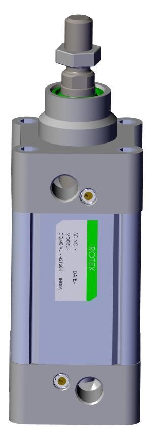 Pneumatic cylinder SPC Series (Ø32 - Ø100) Installation Operation and