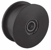A-2 GUIDE ROLLERS With traditional guide rollers, the urethane will degrade,